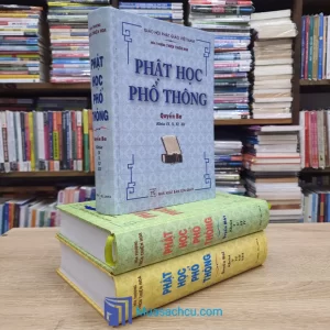 Phật Học Phổ Thông - Trọn bộ 3 tập - Bìa cứng (Sách cũ)