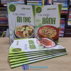 Combo 8 cuốn - Nấu Ăn Ngon - Cẩm Tuyết (Sách cũ)