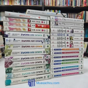 Lô 10kg - 30 cuốn Light novel (Sách cũ decor)