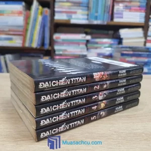 5 tập Đại Chiến Titan 1-5 - Bản TVM (Truyện tranh cũ)