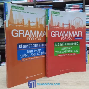 Combo 2 cuốn - Bí Quyết Chinh Phục Ngữ Pháp Tiếng Anh Cơ Bản + Nâng Cao (Sách Cũ)