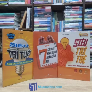 Combo 3 cuốn - Siêu Trí Tuệ + 7 Cách Để Hình Thành Nhân Cách Tốt
